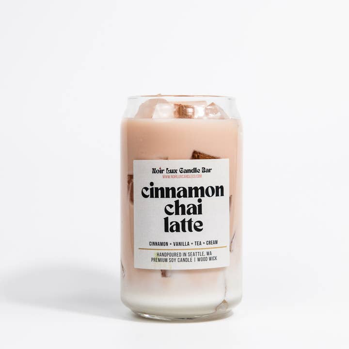 Iced Cinnamon Chai Latte voor wholesale door Noir Lux Candle Co