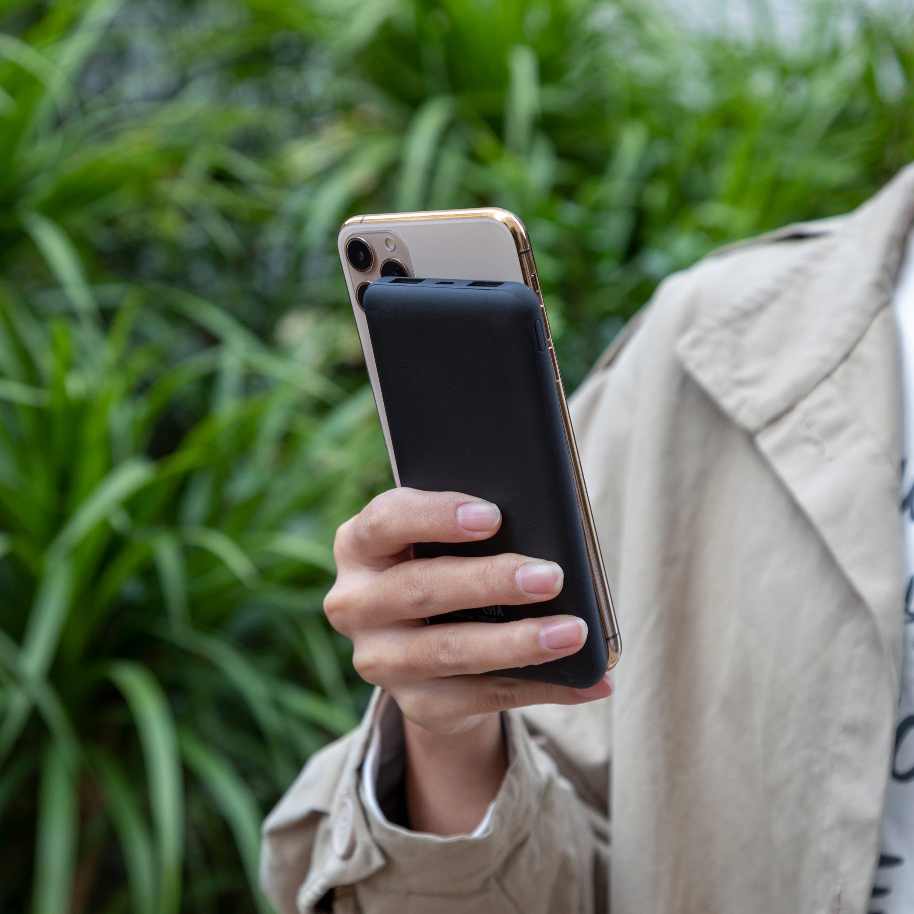 Pink Portable Power Bank High Speed 12,000 mAh—Retail Packaging for wholesale on Faire9