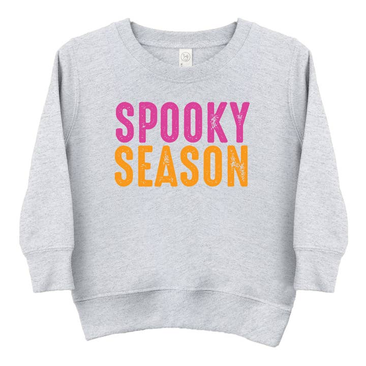 Spooky Season Bright Distressed - Småbørn Grafisk Sweatshirt og Ungdom Grafisk Sweatshirt for engroshandel hos The Juniper Shop Wholesale