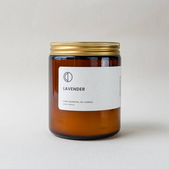 OCTŌ - Wholesale Jar/Filled Candle - Lavender candle