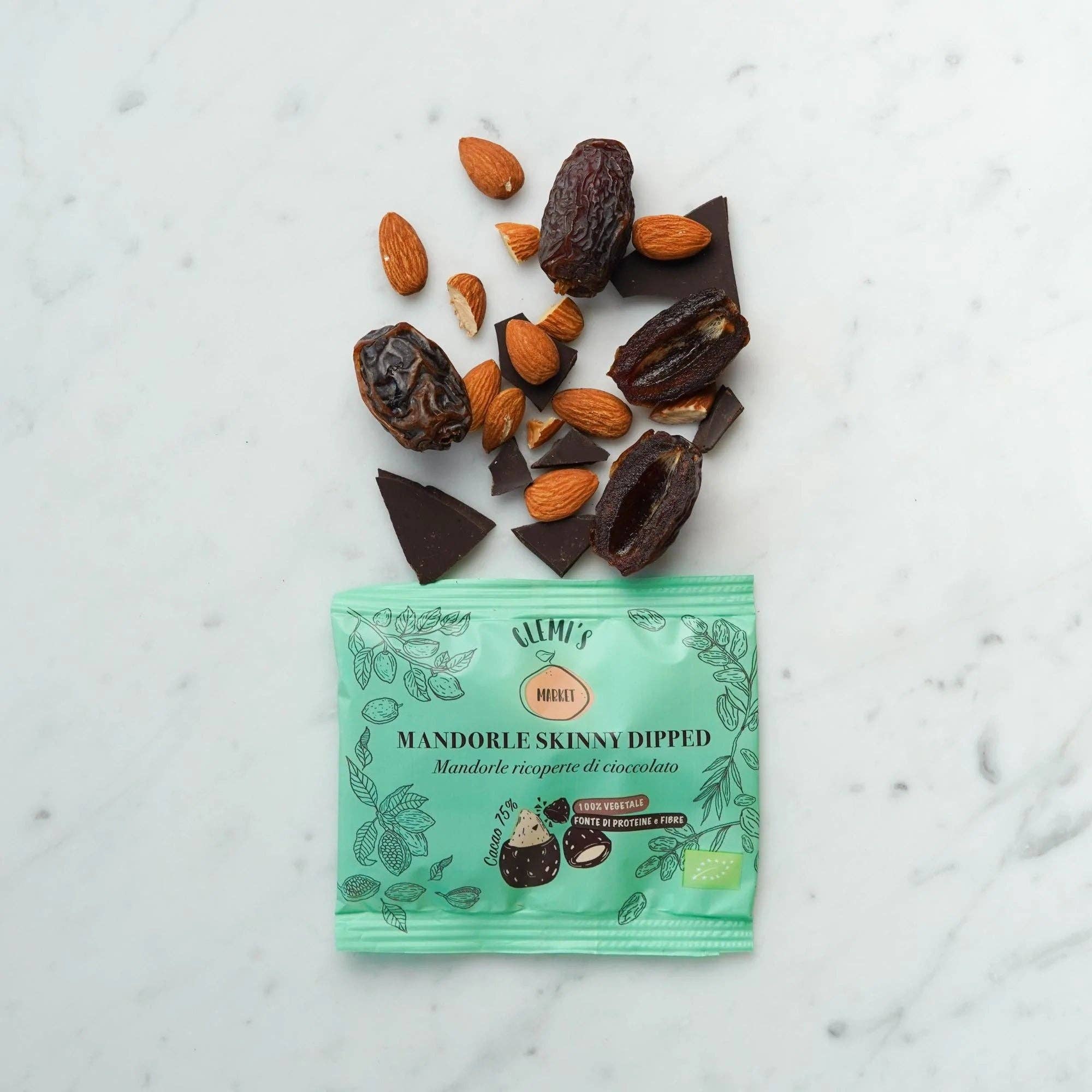 Clemi's Market - Wholesale Chocolate Covered Sweets - Skinny Dipped Dark Chocolate Covered Almonds2