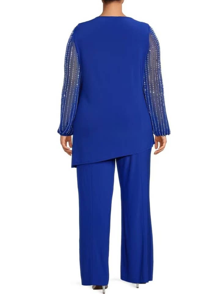 New Yorker's Apparel - Wholesale Top & Pant Set (NOT Loungewear) - Women's - Marina Asymmetrical Two-Piece Pant Set10