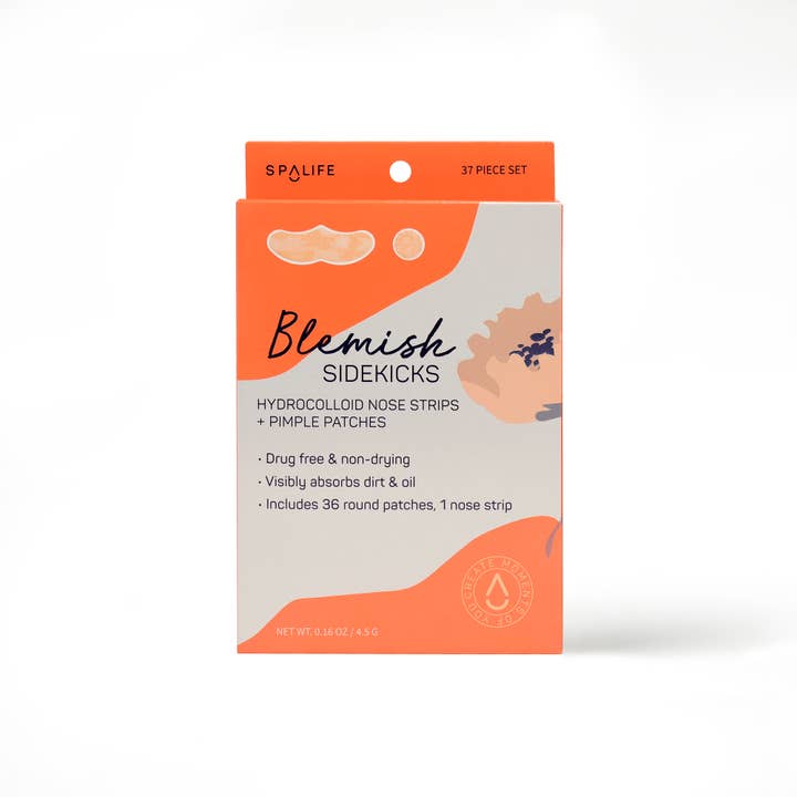 My Spa Life - Wholesale Acne/Hydrocolloid Patch - Blemish Sidekicks Hydrocolloid Nose Strips + Pimple Patches