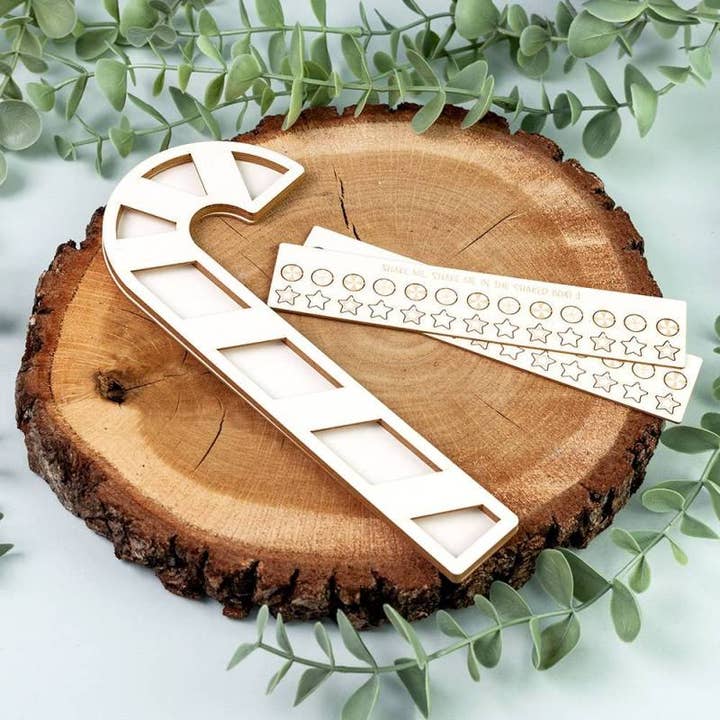 Shaker Shaker in truciolare leggero Santa'S Workshop, canna, 15,2 x 20,3 cm per la vendita all'ingrosso da parte di P13