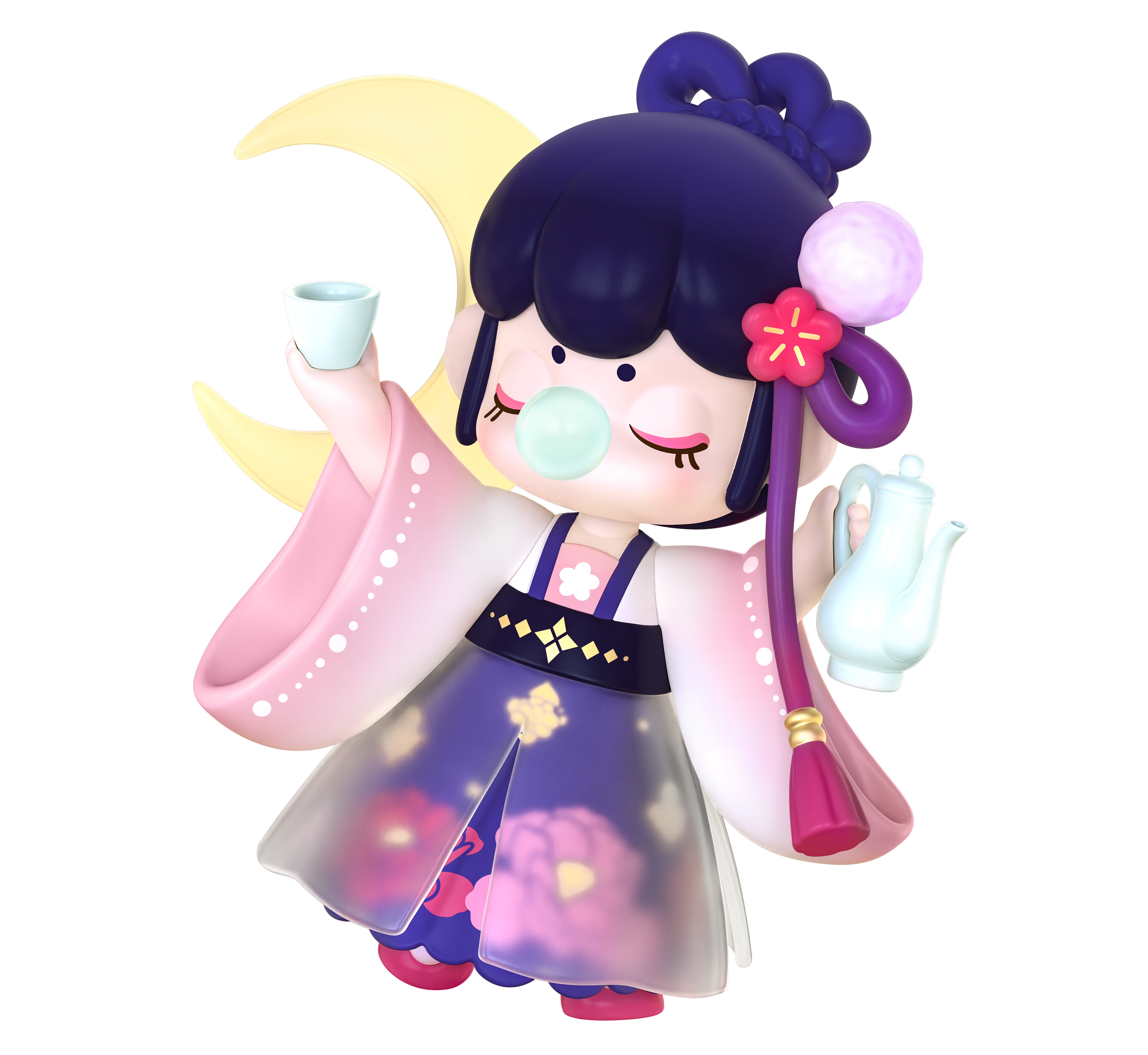 Robotime - Wholesale Decorative Figurine - ZKXX Robotime Rolife Nanci Chinese Poetry Blind box5