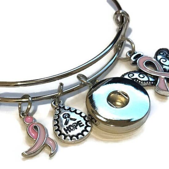 Say It In A Snap - Hope Cancer Themed Card with Snap (Copy) for wholesale by Say It in A Snap Jewelry