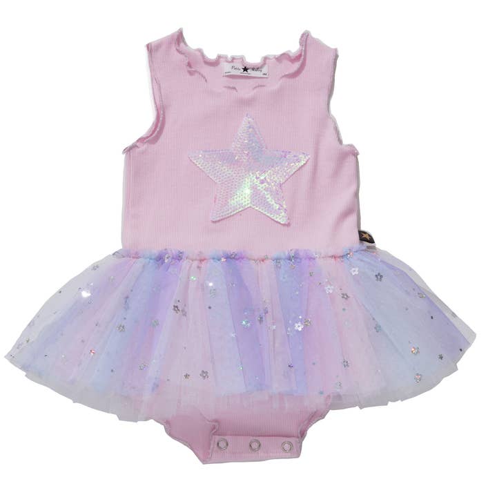 Baby Multi Daisy Onesie voor wholesale door Petite Hailey