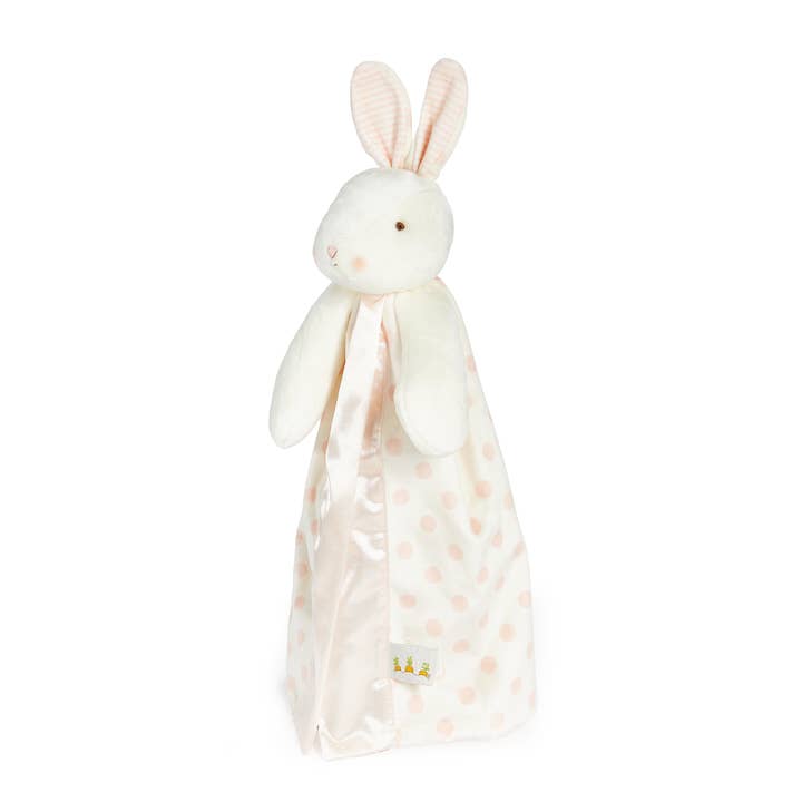 Bunnies By the Bay - Wholesale Security/Cuddle Blanket - Baby - Blossom Bunny Dot Buddy Blanket3