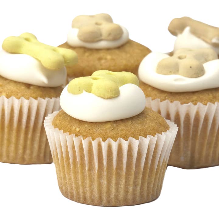 Wagging Dog Bakery - Wholesale Pet Treats - Dog - Puppin Cupcake Dog Treats -  70 Count Bulk Case1