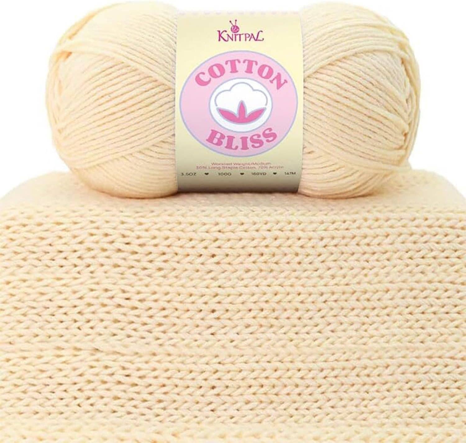 KnitPal - Wholesale Yarn - Cotton Bliss Milky Soft Yarn - #4 Worsted Weight17
