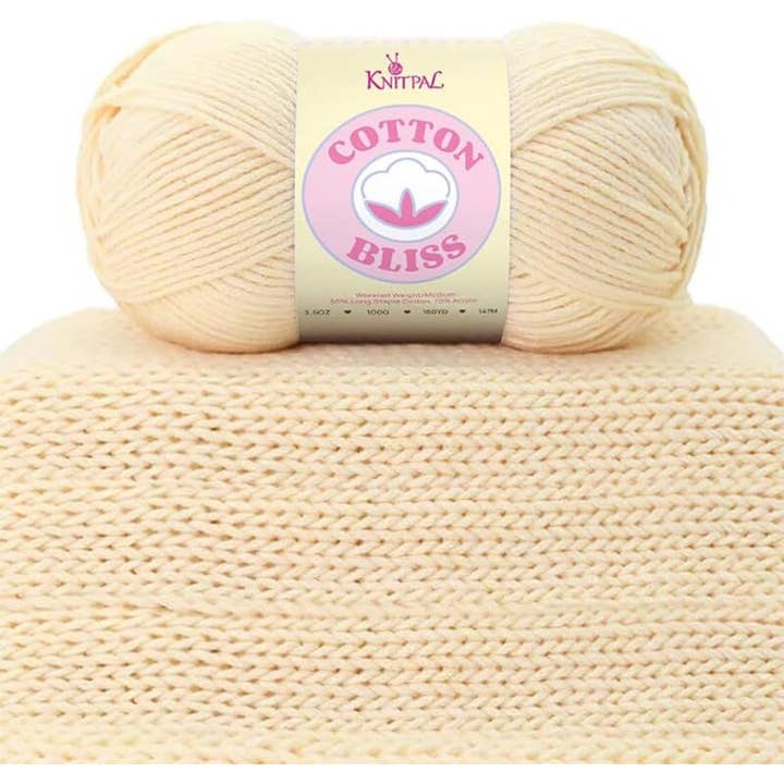KnitPal - Wholesale Yarn - Cotton Bliss Milky Soft Yarn - #4 Worsted Weight17