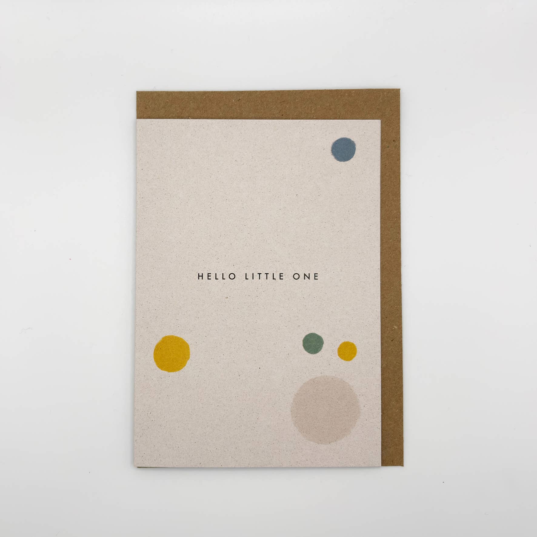 May Bear designs – wholesale Baby card – Hello Little One - Design-Led Baby Card