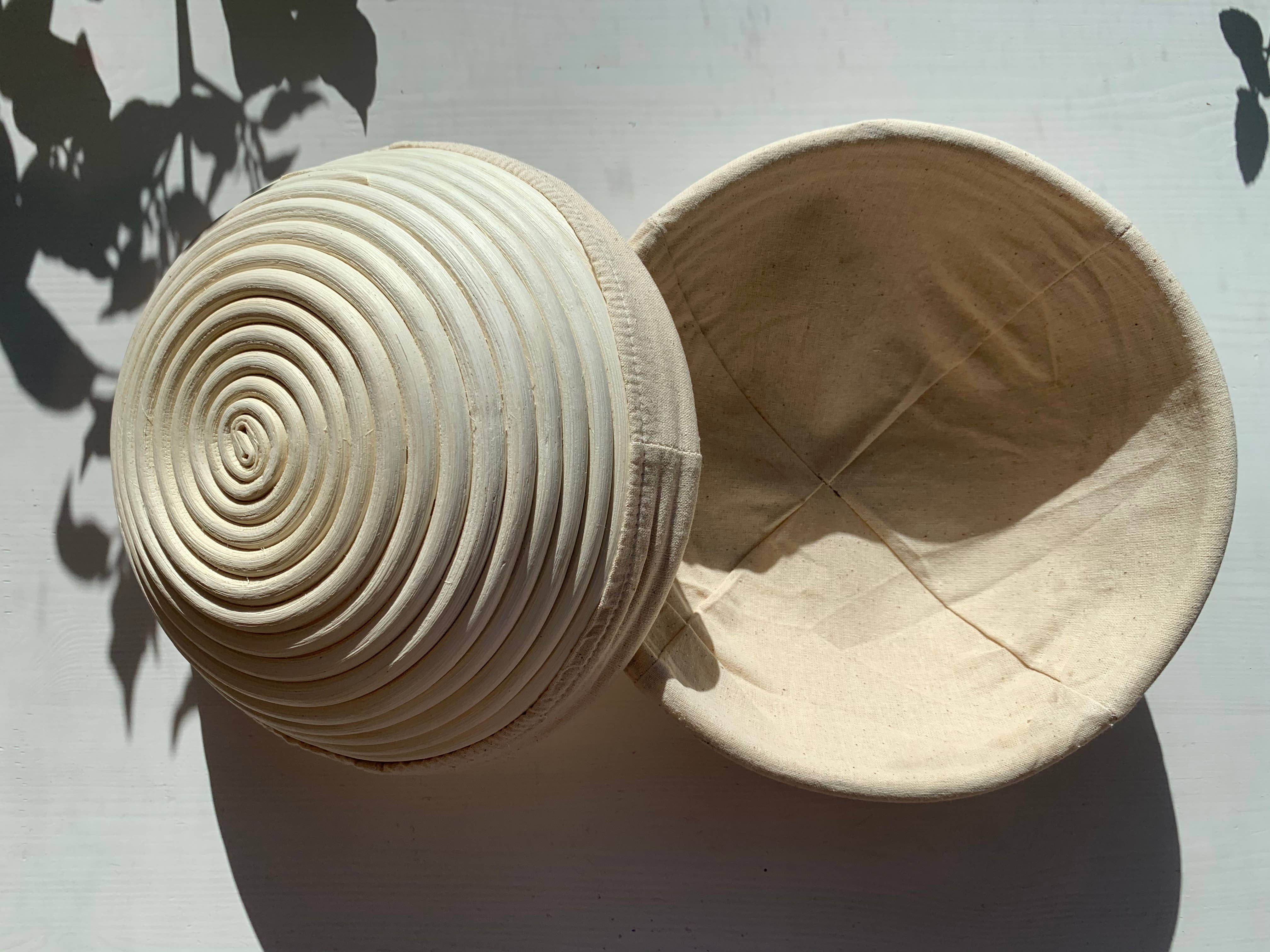 Coucou Bamboo - Wholesale Cupcake/Muffin Liner - Round Banneton Bread Proofing Basket With Liner4