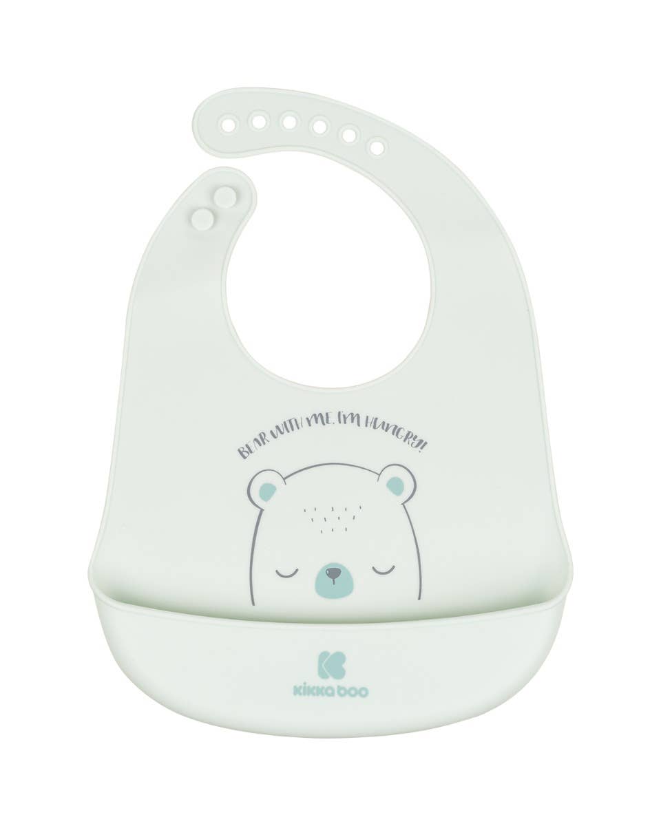 Kika Group Ltd. - Wholesale Bib - Baby - Silicone Bib Bear With Me2