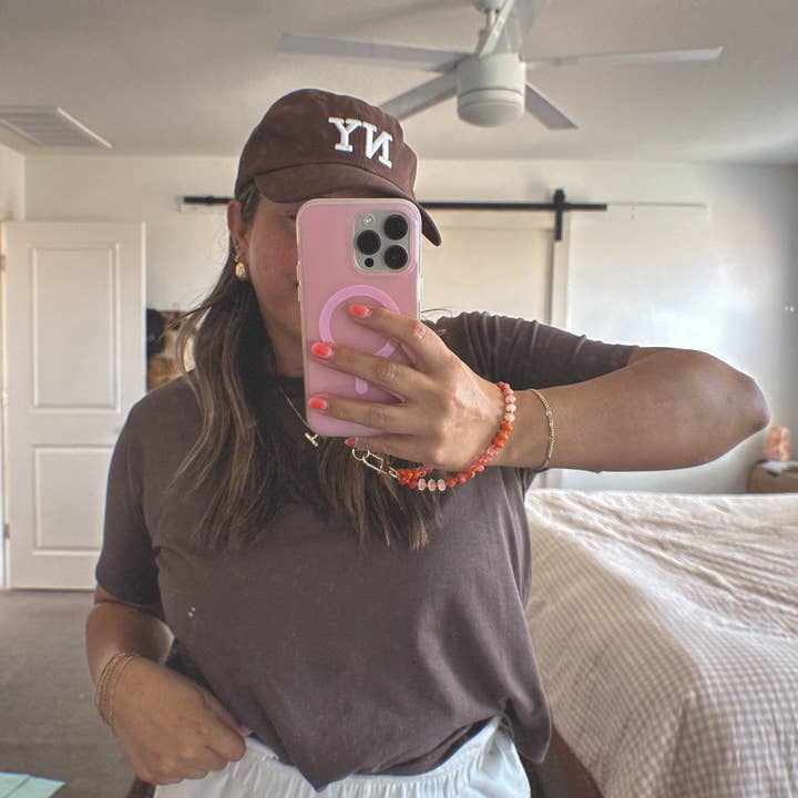 Berretto da baseball in cioccolato NY per la vendita all'ingrosso da parte di Bloom Headwraps