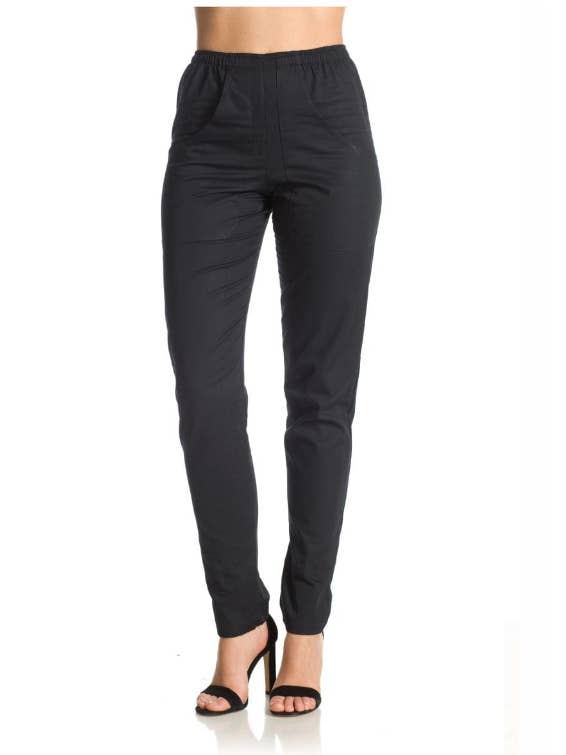 West Rose abbigliamento professionale - Wholesale Pants - Women's - LONDON BLACK WORK TROUSERS