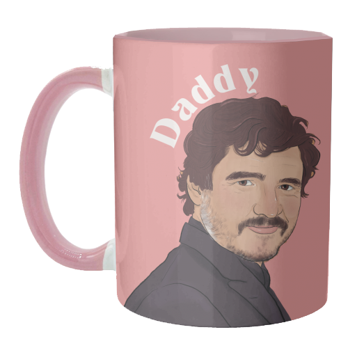 ART WOW - Wholesale Coffee Mug - Mugs 'Pedro Pascal' by Paige Nicholas2