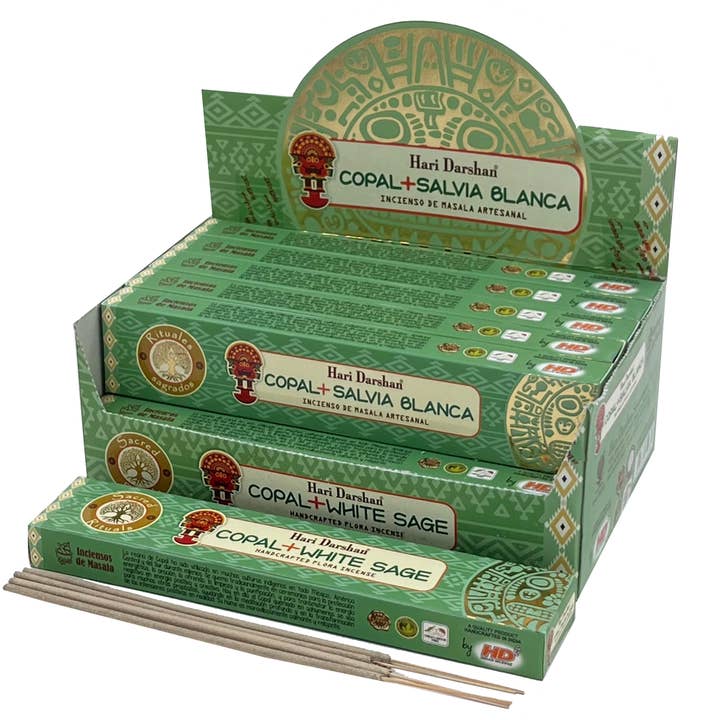 Lungta Imports - Venta al por mayor Incienso - Varillas de incienso Hari Darshan Premium, 15 varillas cada caja