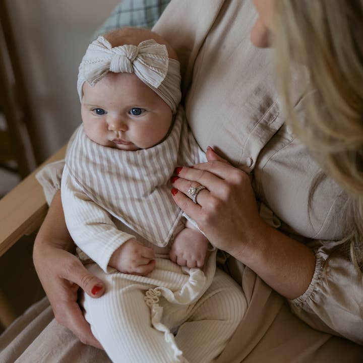 Parker Baby Co. - Wholesale Bandana bib - Clay Bandana Bib Set (8 pack)1