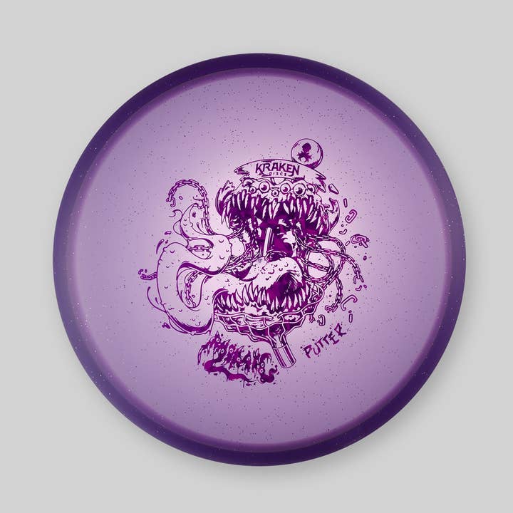 Mimic Purple Jelly Putter with Purple Foil for wholesale by Kraken Dice