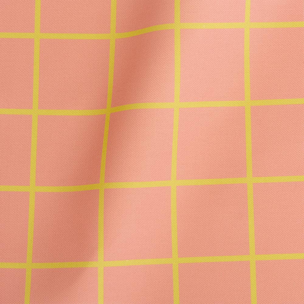 Really Nice Things - Wholesale Fabric - Outdoor Grid Pink Fabric x meters1