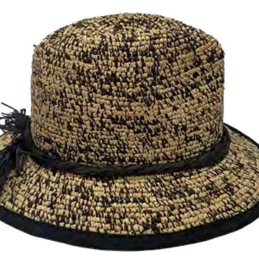 BRIGITTE CHINÉ raffiahat for engroshandel hos CAMALYA