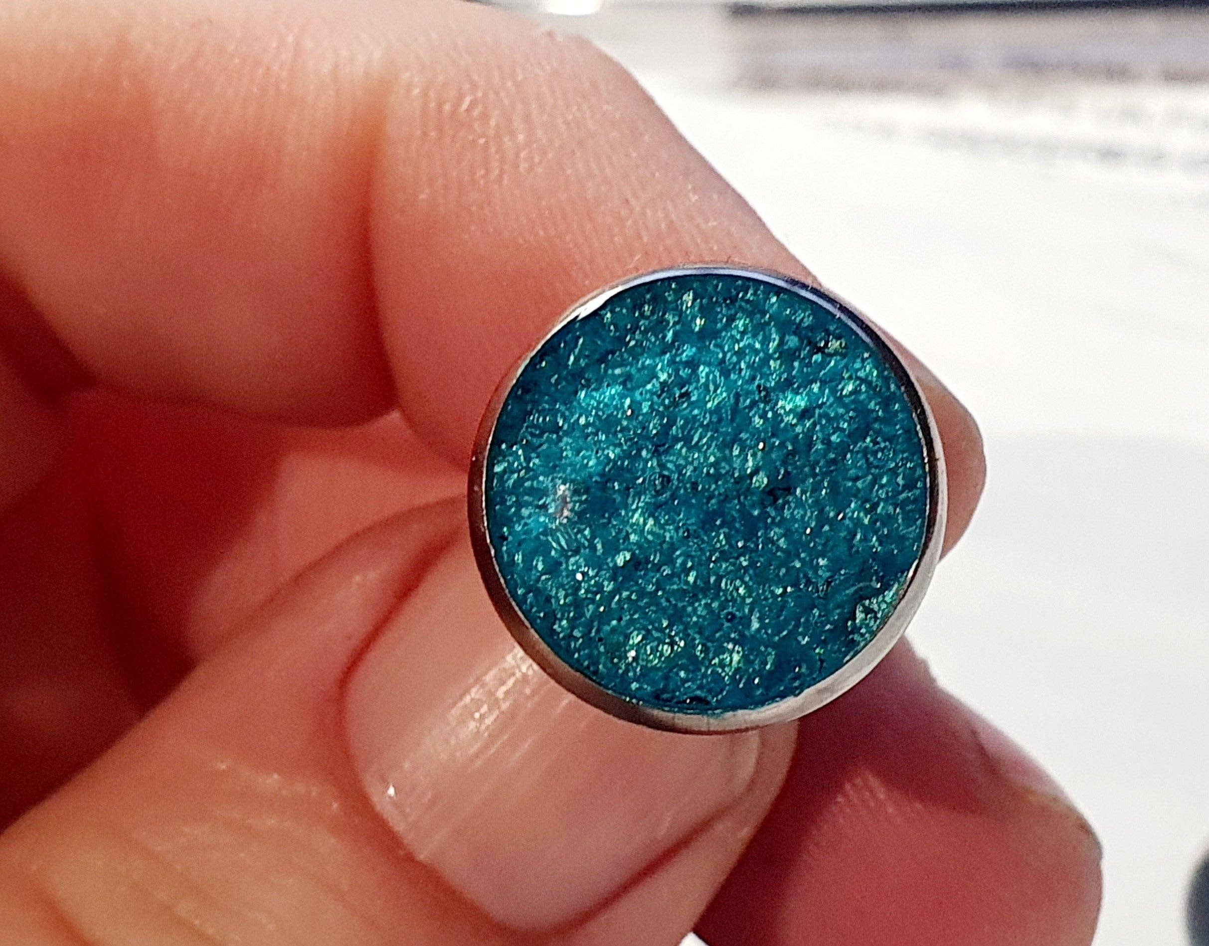 Jo Thomas Jewellery - Wholesale Cufflinks - Cufflinks with Cornish sand9