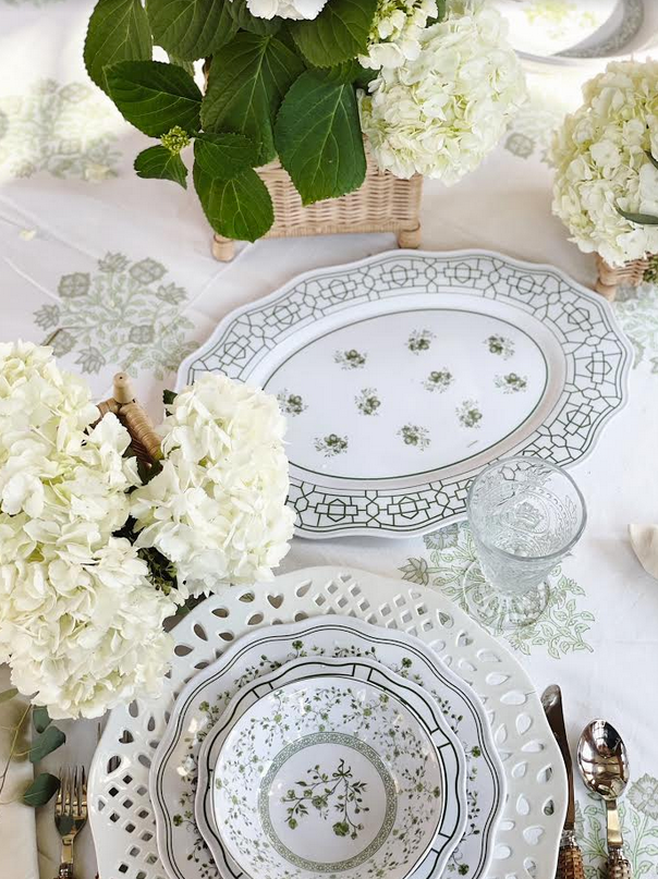 The Enchanted Home - Venta al por mayor Conjuntos de vajilla - Colección de vajillas de melamina Spring Green5