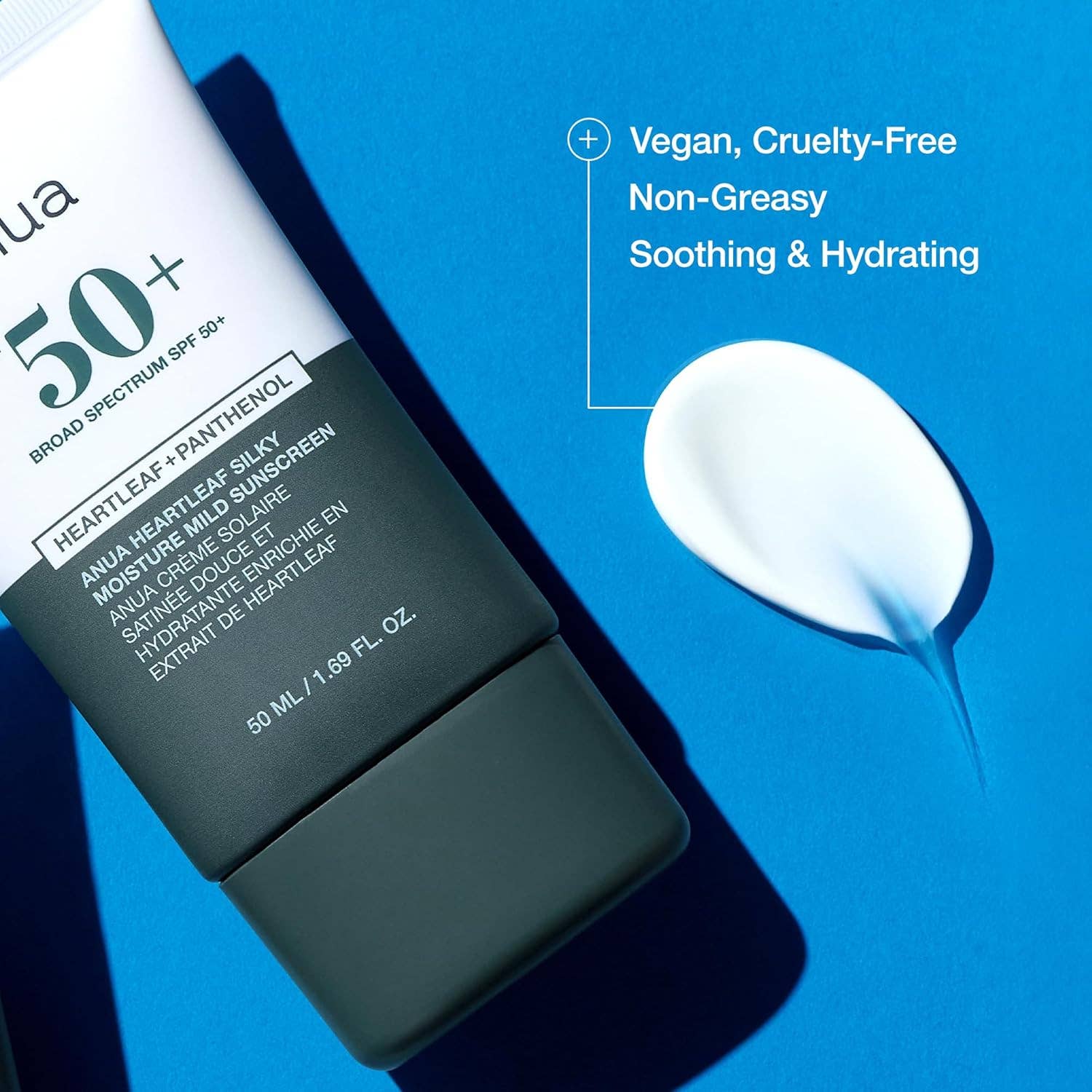 MEHIAZ - Wholesale Sunscreen - Anua Heartleaf SPF 50+ Moisture Sunscreen4