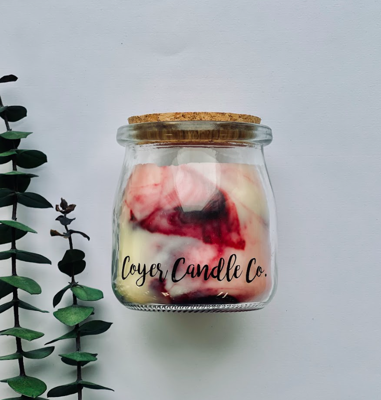 Coyer Candle Co. - Vendita all'ingrosso Candela in vasetto - Candele in barattolo da 5 oz - Collezione Inverno e Natale5