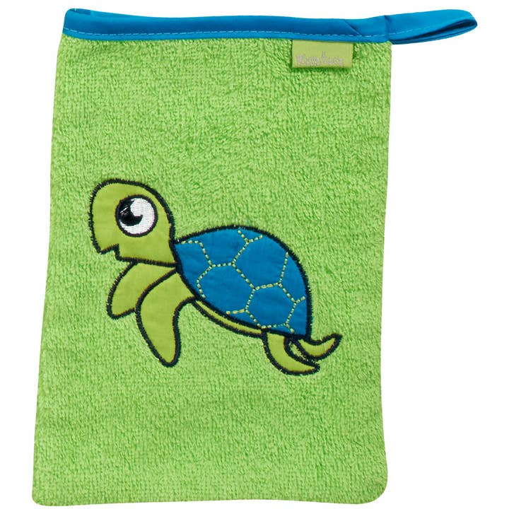 Playshoes GmbH - Wholesale Wash Cloth - Kids & Baby - terry wash mitt turtle