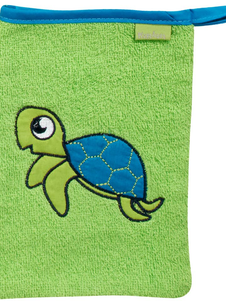 Frottee-Waschhandschuh Schildkröte für den Großhandel von Playshoes GmbH