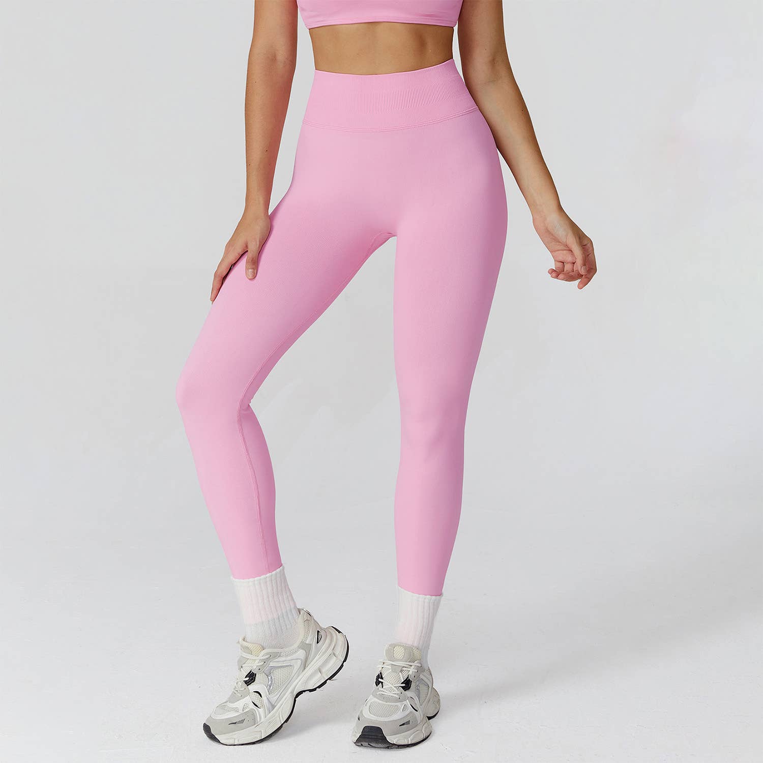 Crave by FW - Wholesale Athletic/Lounge Leggings - Women's - High Waist Workout Leggings Tummy Biker Pants8