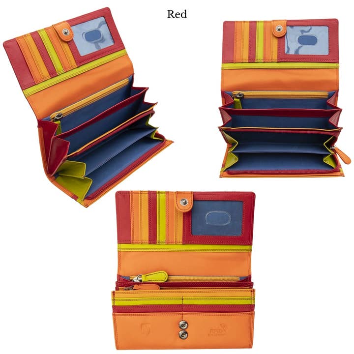 PRIMEHIDE - Wholesale Wallet - Women's - London Collection Large Matinee Purse - 60899