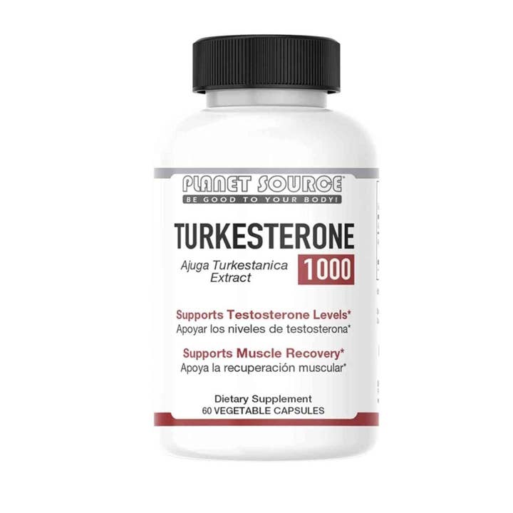 Turkesterone (Ajuga Turkestanica 10% Extract) 1000 60 capsules for wholesale by Planet Source