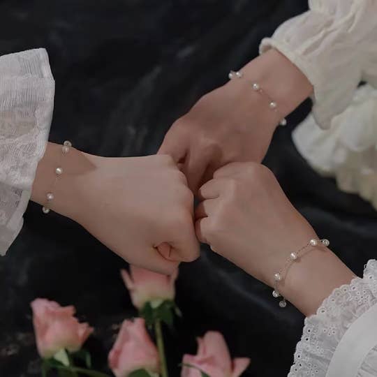 happyzzzsu - Wholesale Beaded Bracelet - Handmade Freshwater Pearl Bracelet2