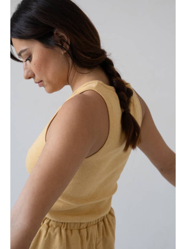 giallo Canotta a Coste Gialla Bonie in vendita all'ingrosso su Faire2