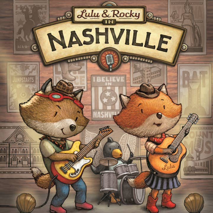 Lulu & Rocky in Nashville Picture Book for wholesale by Sleeping Bear Press
