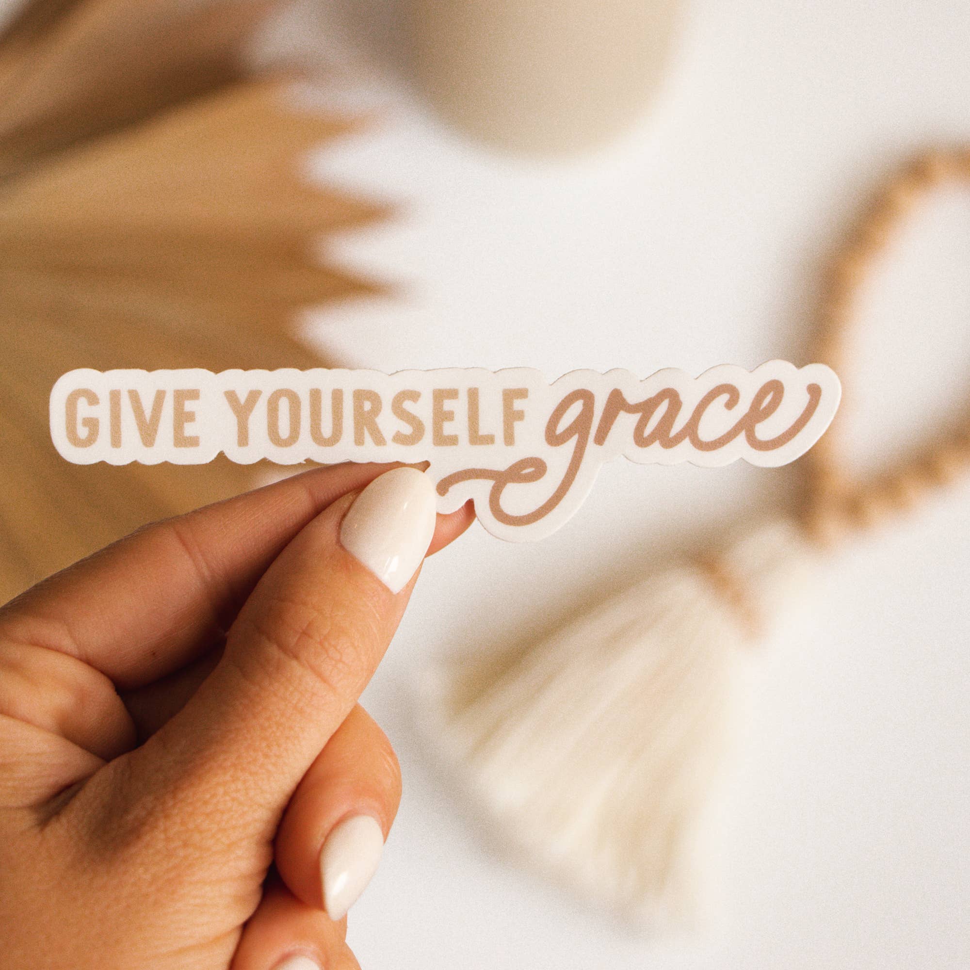 The Anastasia Co – wholesale Sticker – Give Yourself Grace Sticker4