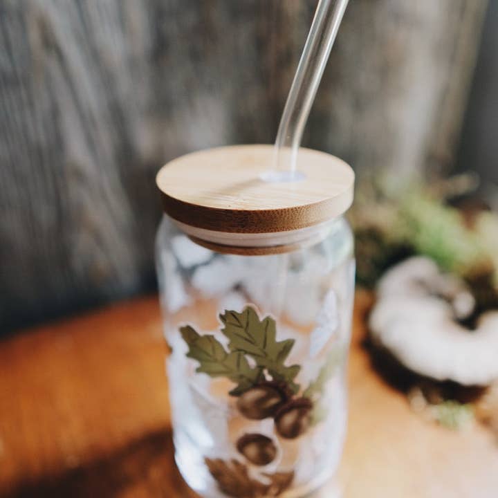 Fablewood Goods - Vendita all'ingrosso Bicchiere/tazza - Oak & Mothling | Bicchiere a forma di lattina da 16oz | Lavabile in lavastoviglie3