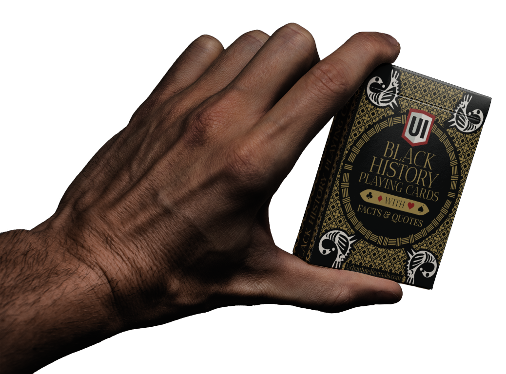 Urban Intellectuals, Inc - Wholesale Playing Cards - Black History Playing Cards w/ custom illustrations & facts6