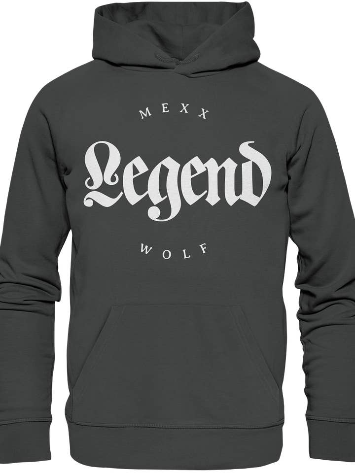 Sudadera básica orgánica MW Legend para venta al por mayor de Mexx Wolf