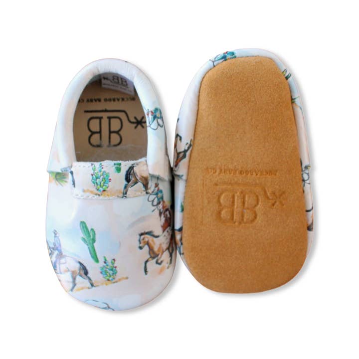 Buckaroo Baby Co. - Wholesale Moccasins - Kids - Amarillo Fringeless Moccasins2