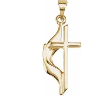 Methodist Cross Pendant for wholesale by NYMAN JEWELERS