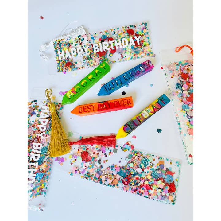 Coloring Home - Wholesale Crayons - Kids & Baby - Birthday Crayon Sticks - Pack of 46