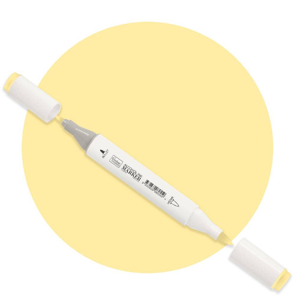 Ecstasy Crafts Distributing - Wholesale Stiften - Twin Tip Alcohol Ink Marker - Geeltinten en beige0