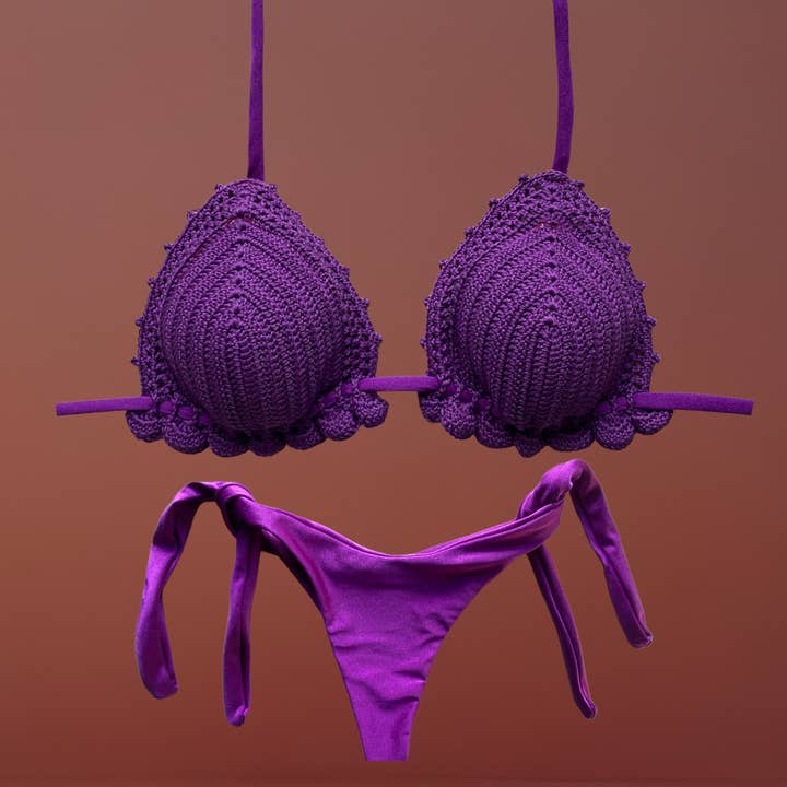 Aisha Garisinne purple for wholesale by Elle Bi Bikini