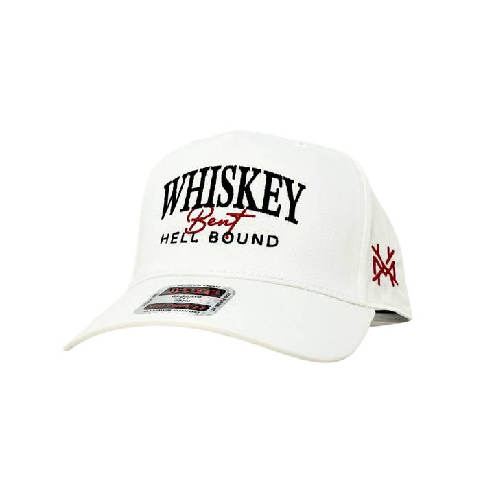 The Mad Hatter Co - Wholesale Trucker Hat - Unisex - MHC Whiskey Bent and Hell Bound Trucker Hat