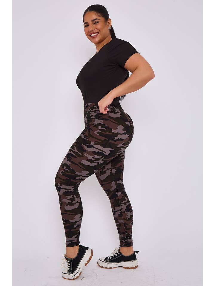 Superbia – wholesale Fashion leggings – Women's – Superbia Super Soft Leggings High Waist (Large Size 14-22)87