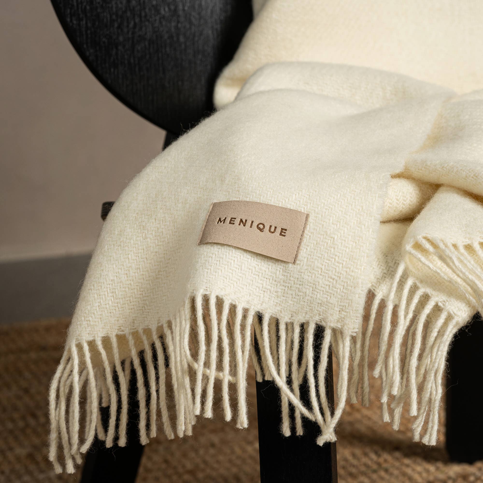 menique – Engroshandel Tæppe – Ren uldplaid Milan5